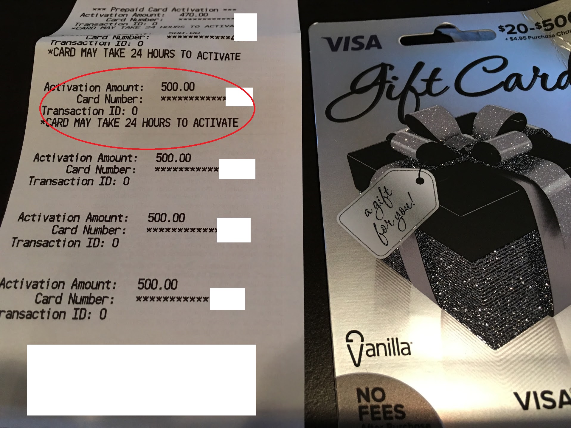 What To Do When Your Vanilla Visa Card Doesn T Activate Miles Per Day